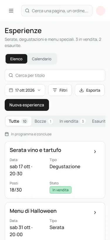 Esperienze